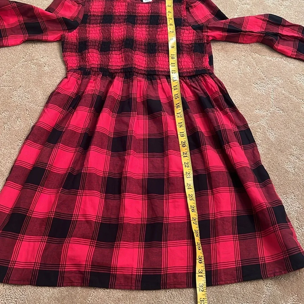 NWT Girls Buffalo Plaid Gap Dress, XL